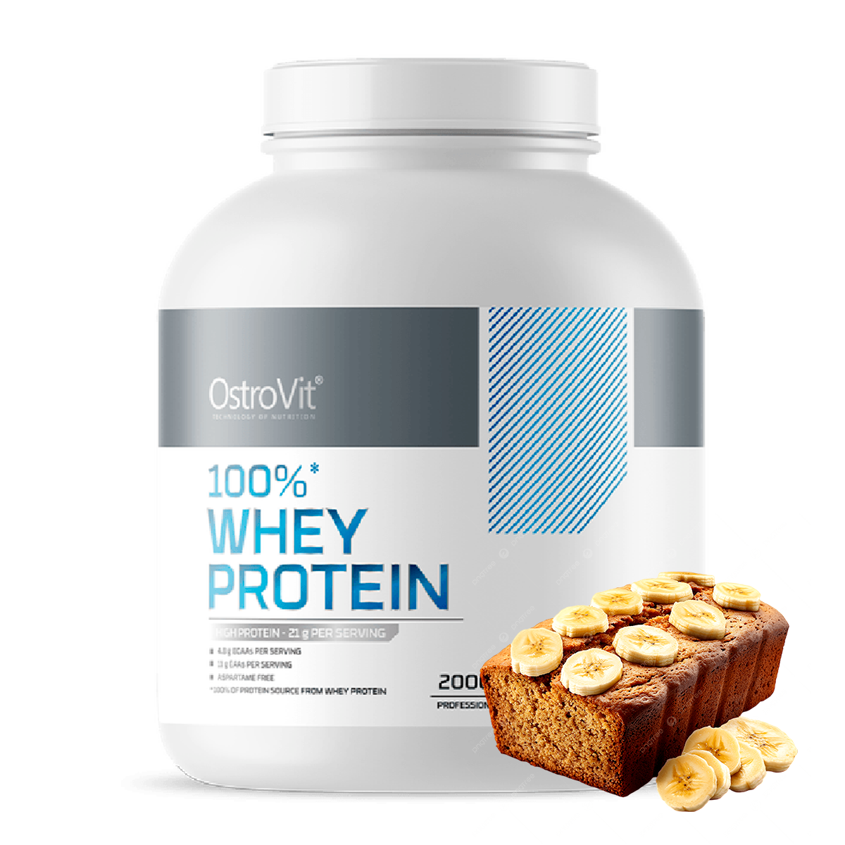 100% Whey Protein 4.4 Lbs Ostrovit