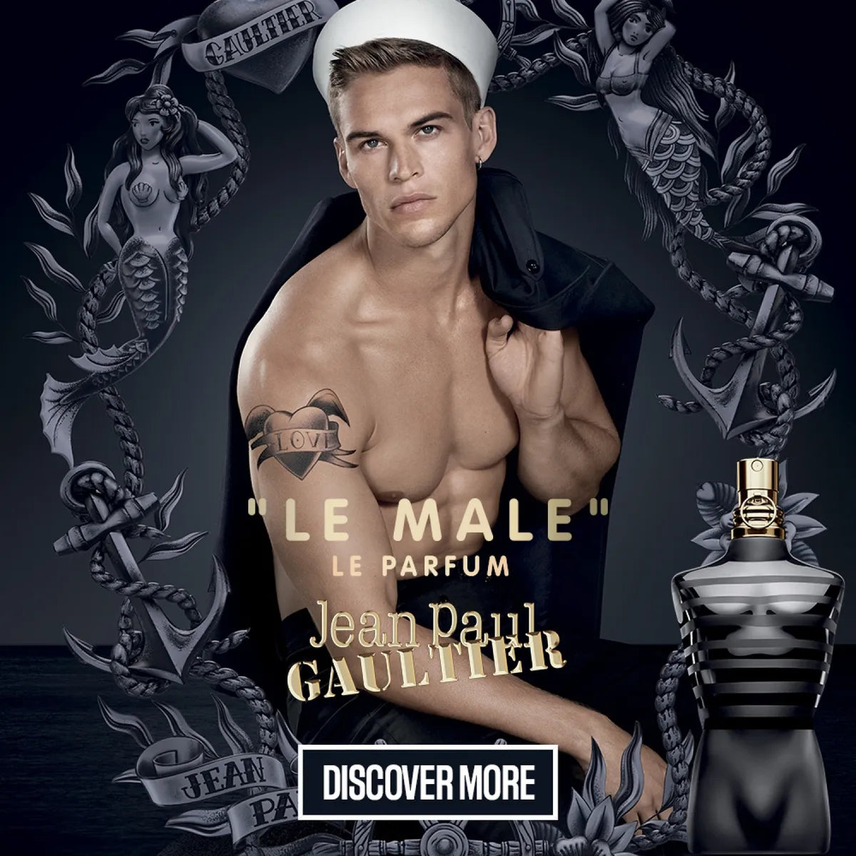 Perfume Hombre Le Male EDP 200Ml Jean Paul Gaultier