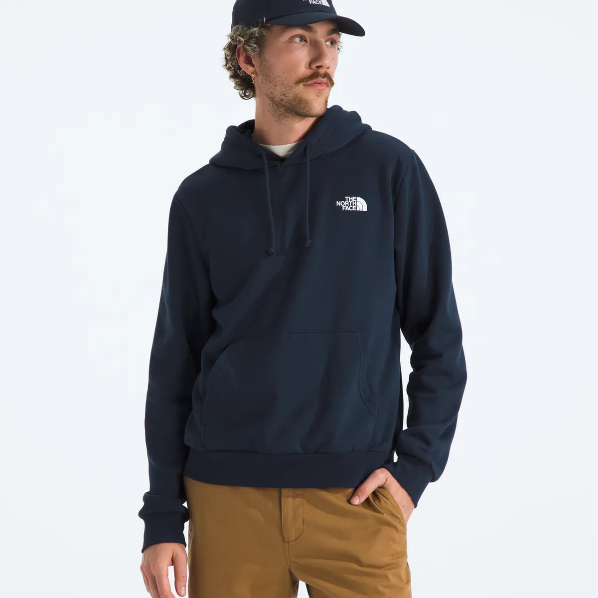 Poleron Evo Box Nse Hoodie Hombre Azul Marino