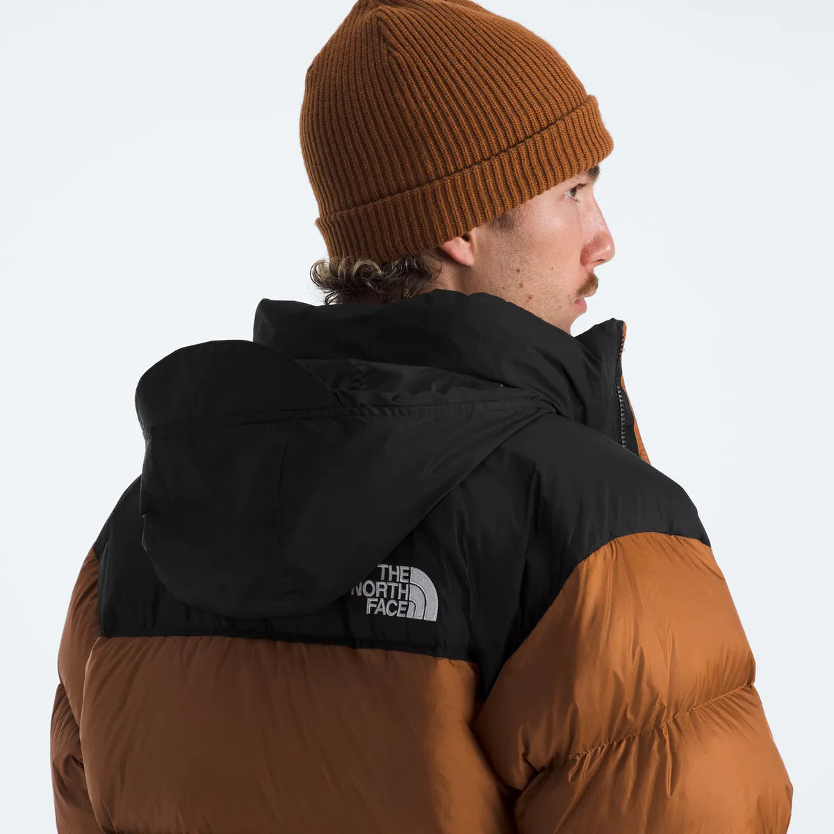 Chaqueta De Pluma 1996 Retro Nuptse Hombre Café
