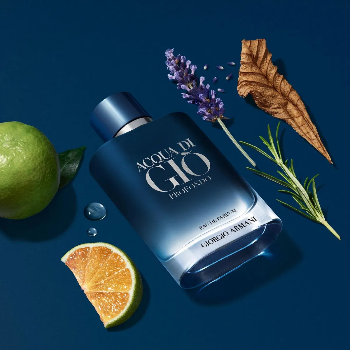 Set Perfume Hombre Acqua Di Giò Profondo Eau de Parfum 200ml + 30ml Giorgio Armani