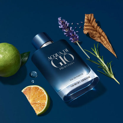Set Perfume Hombre Acqua Di Giò Profondo Eau de Parfum 200ml + 30ml Giorgio Armani