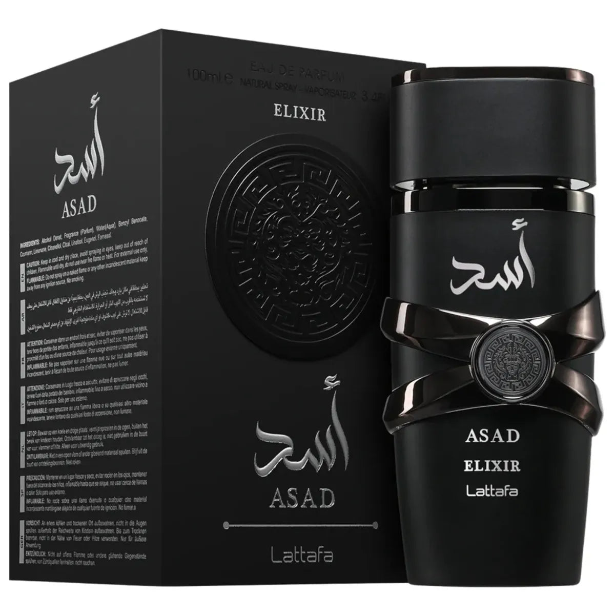 Perfume Árabe Hombre Lattafa Asad Elixir 100 Ml