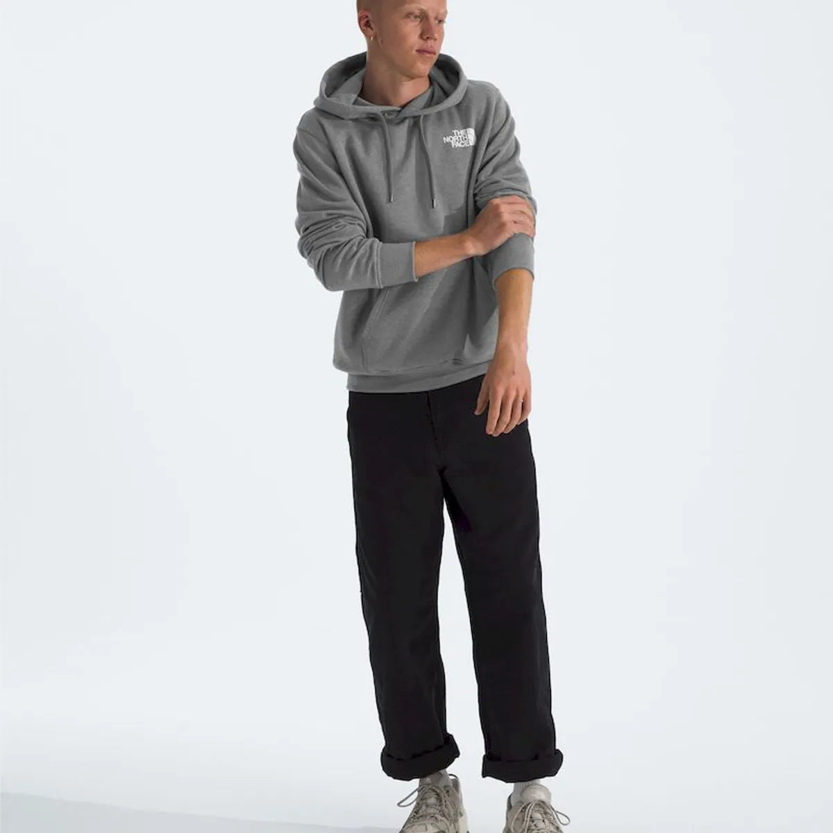 Poleron Lunar New Year Snake Print Hoodie Hombre - Gris