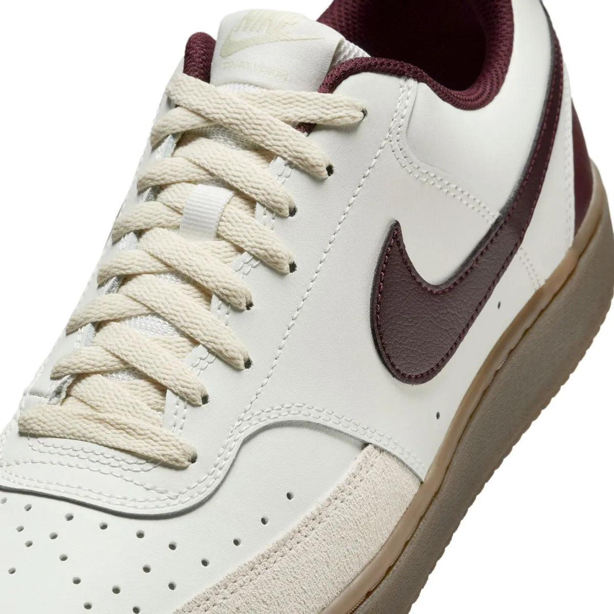 Court Vision Lo Zapatilla Urbana Hombre Cuero Blanco Nike