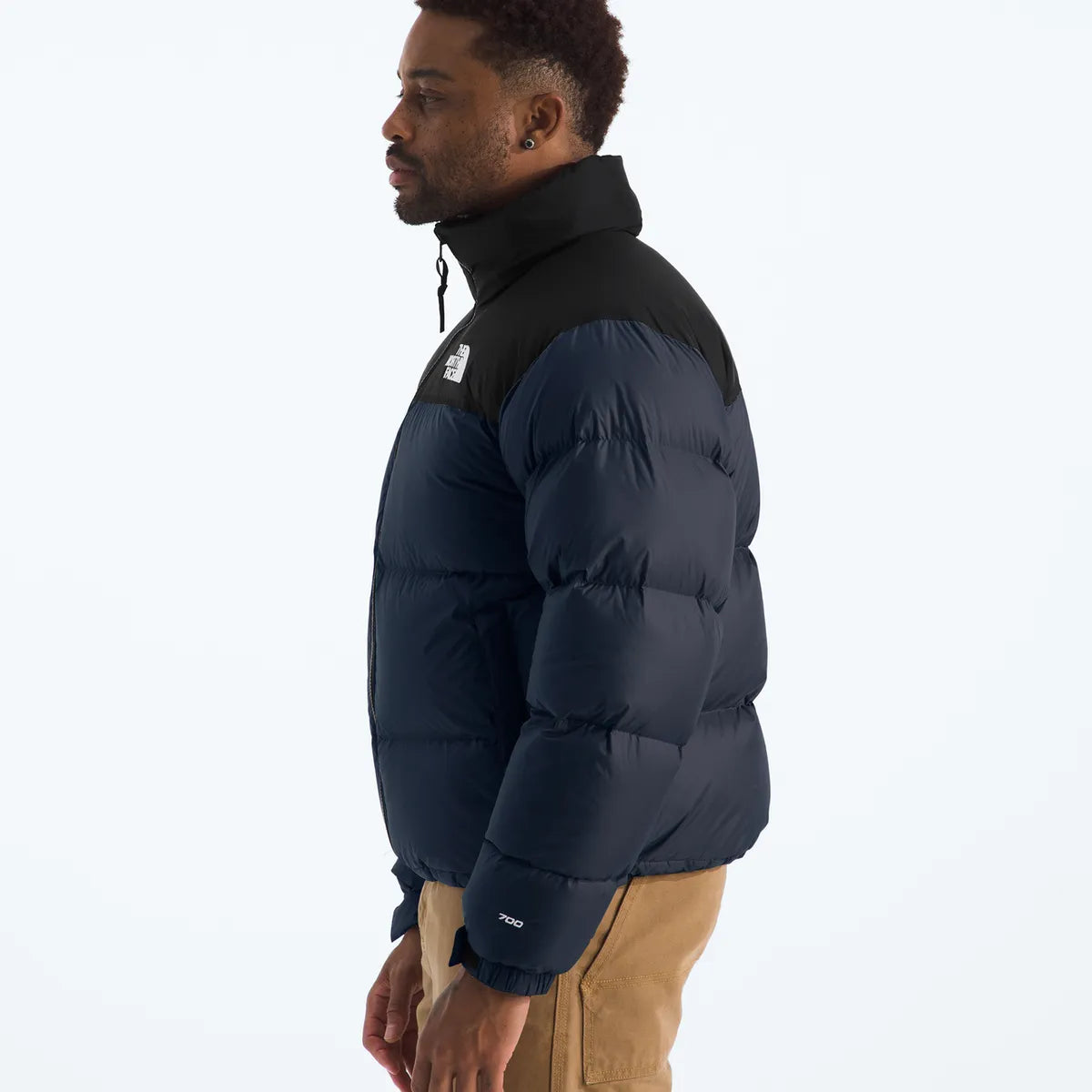 Chaqueta De Pluma 1996 Retro Nuptse Hombre Azul Marino