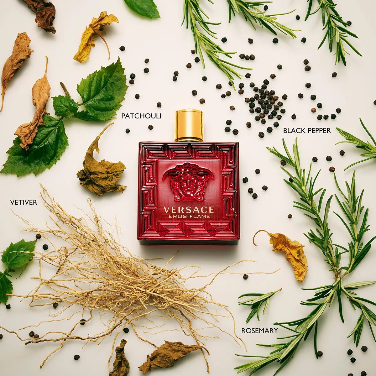 Perfume Hombre Eros Flame Edp 200 Ml Versace