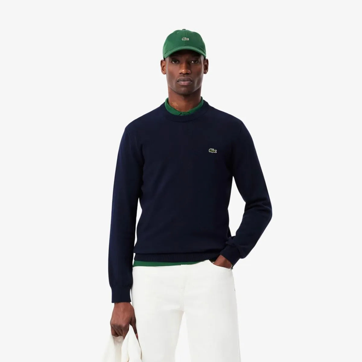 Sweater Cuello Redondo Hombre Lacoste AH1985