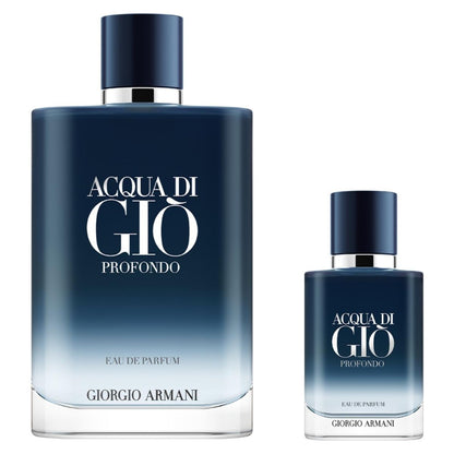 Set Perfume Hombre Acqua Di Giò Profondo Eau de Parfum 200ml + 30ml Giorgio Armani