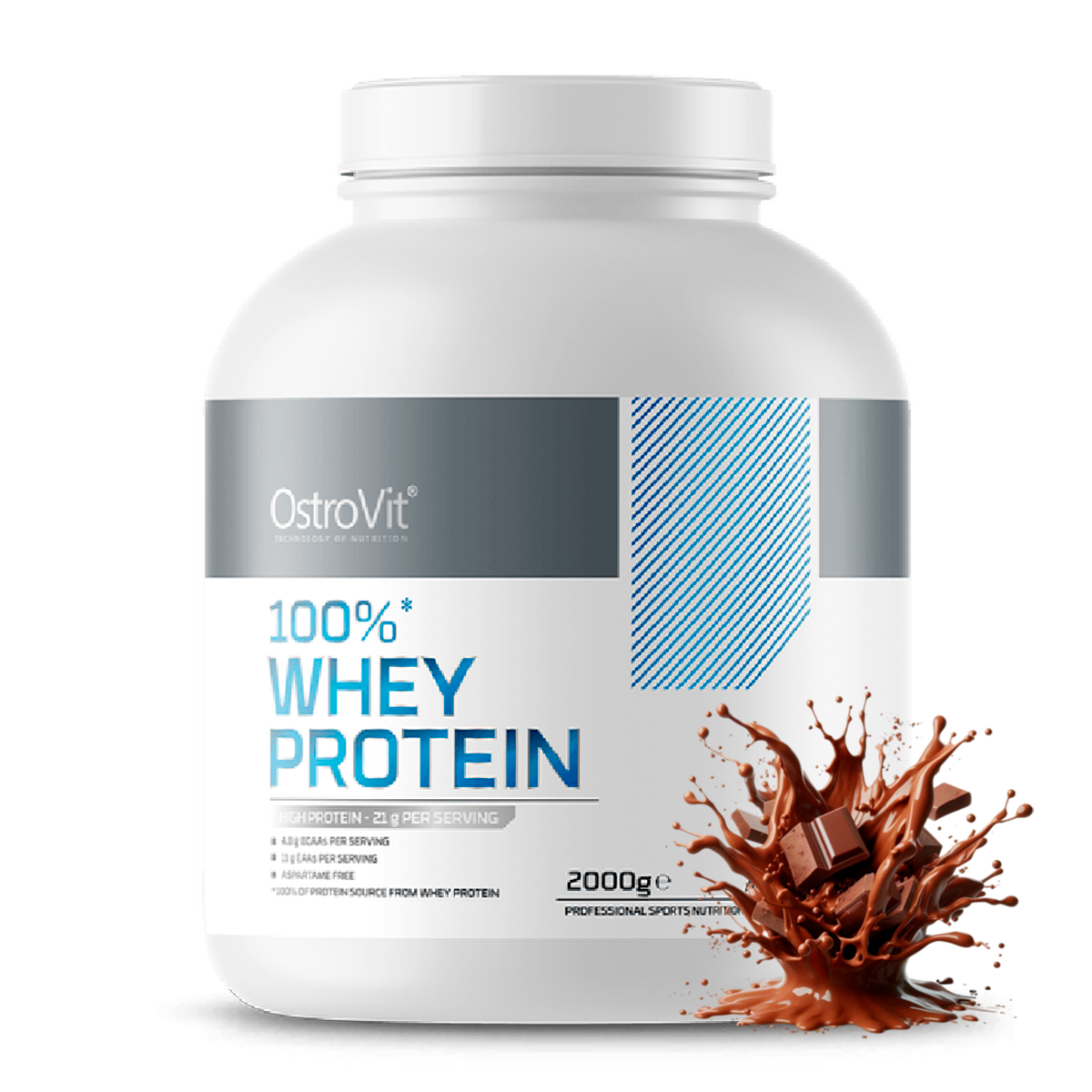 100% Whey Protein 4.4 Lbs Ostrovit