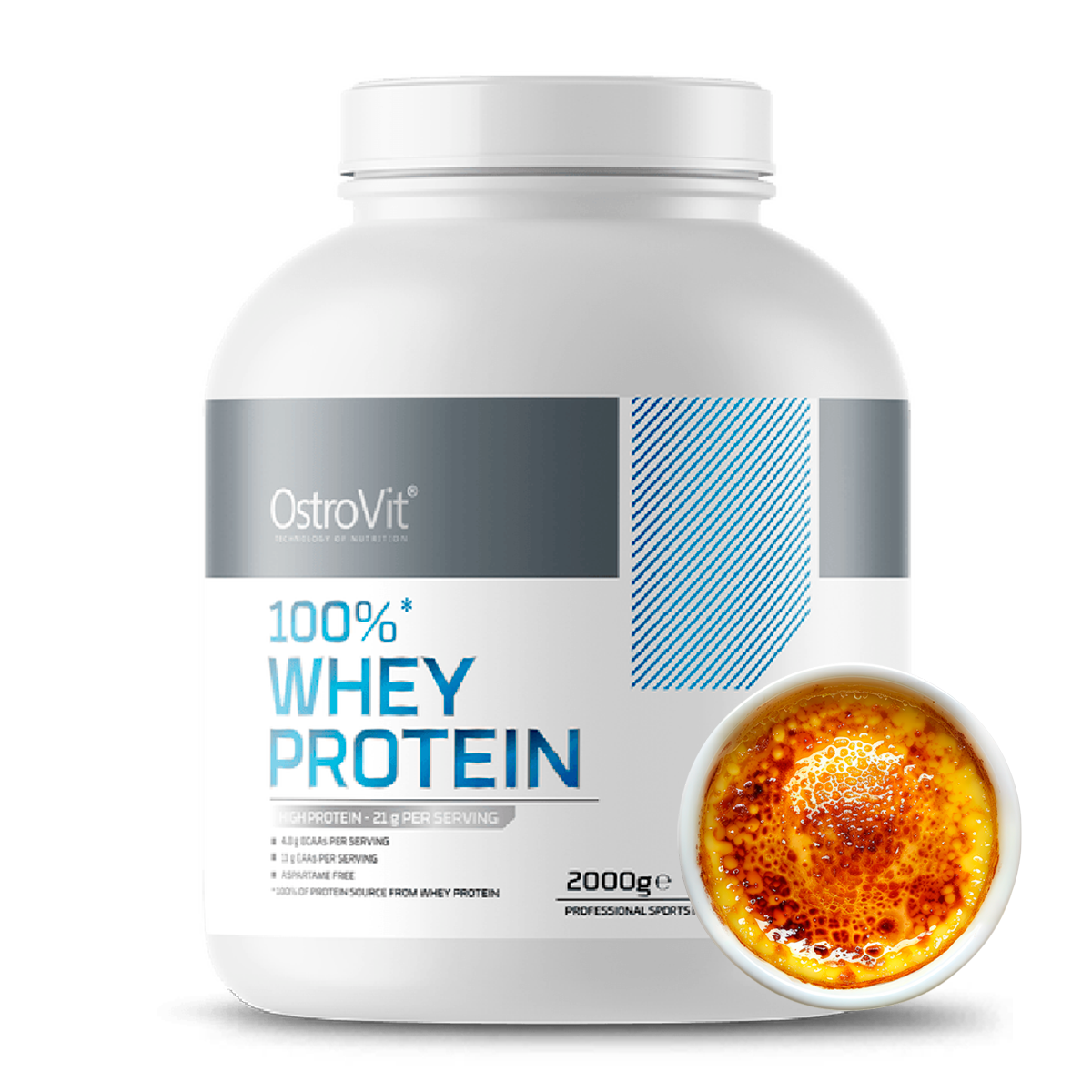 100% Whey Protein 4.4 Lbs Ostrovit