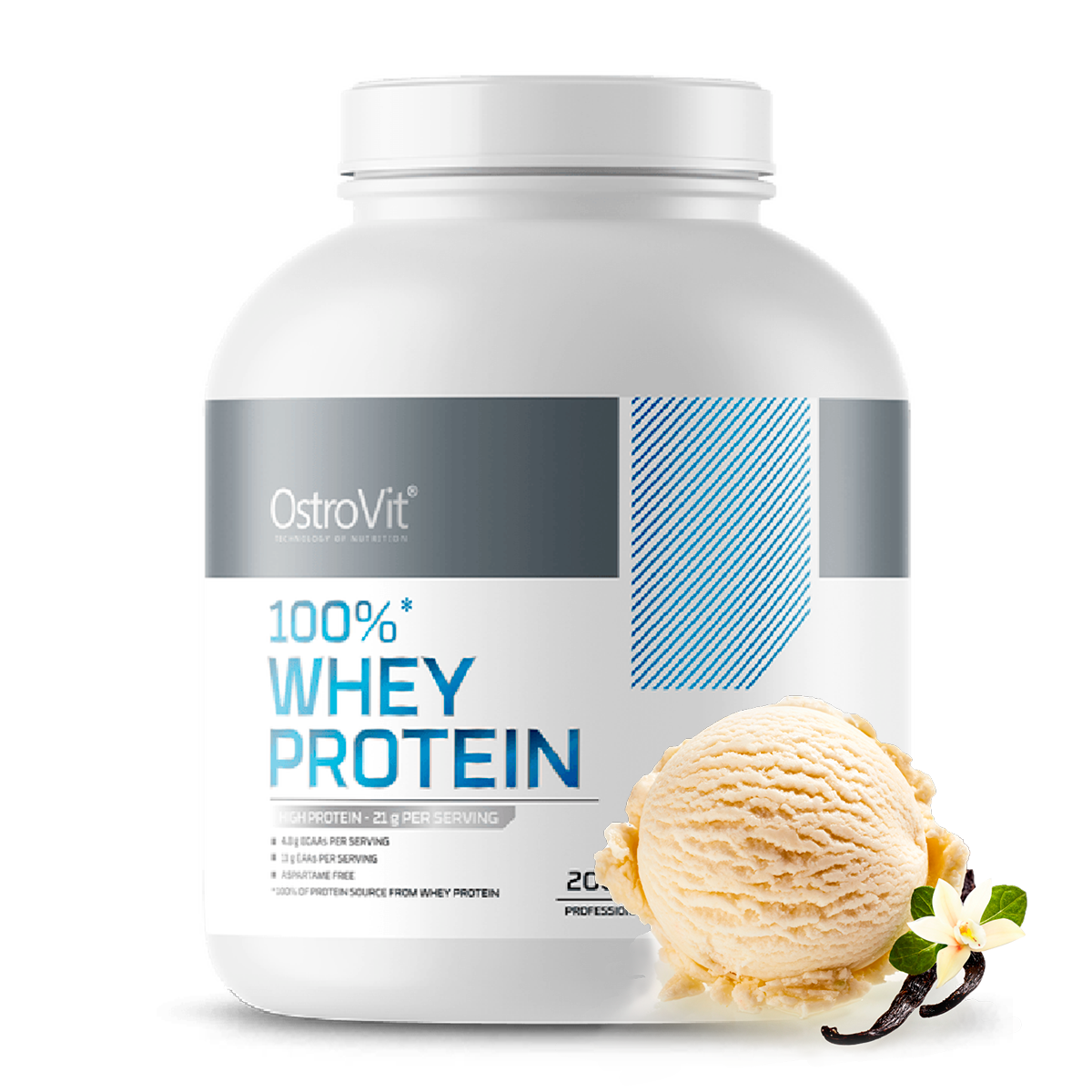 100% Whey Protein 4.4 Lbs Ostrovit